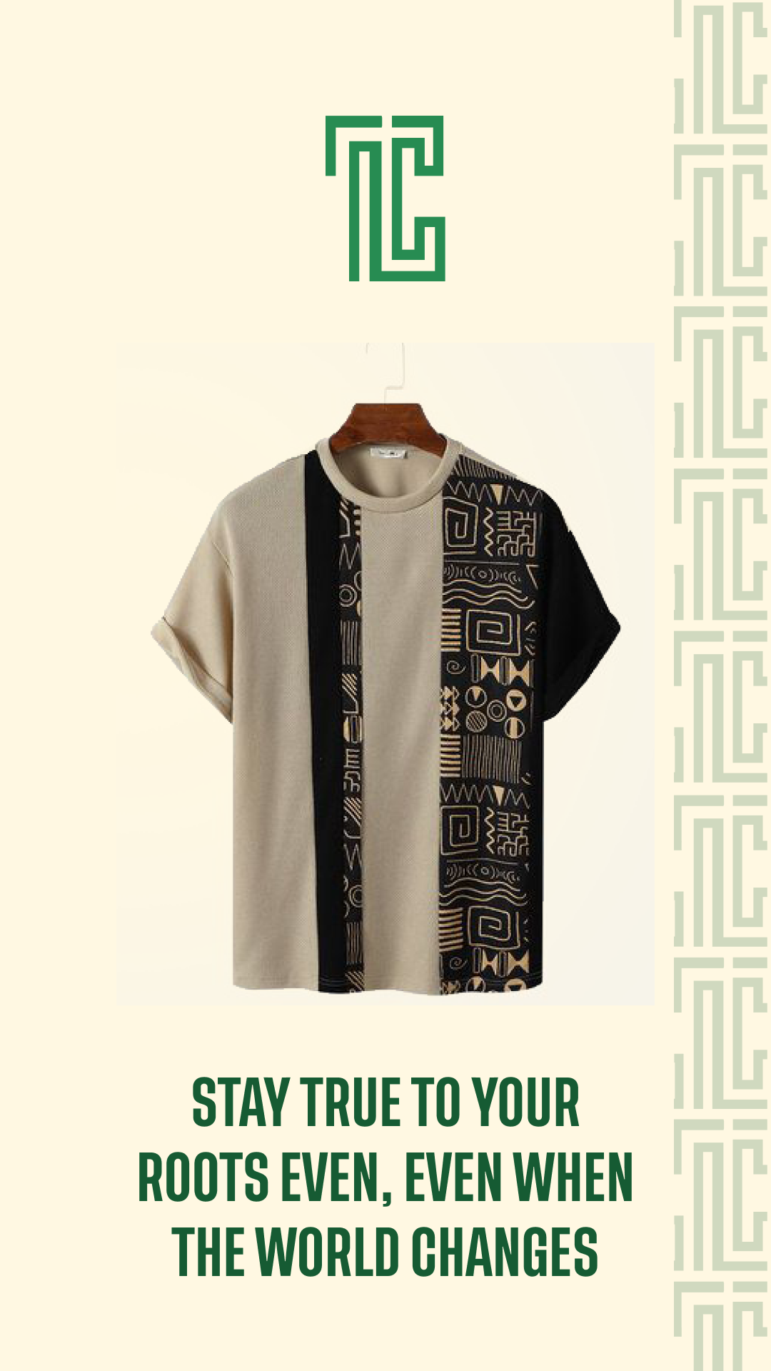 African Print T-shirt